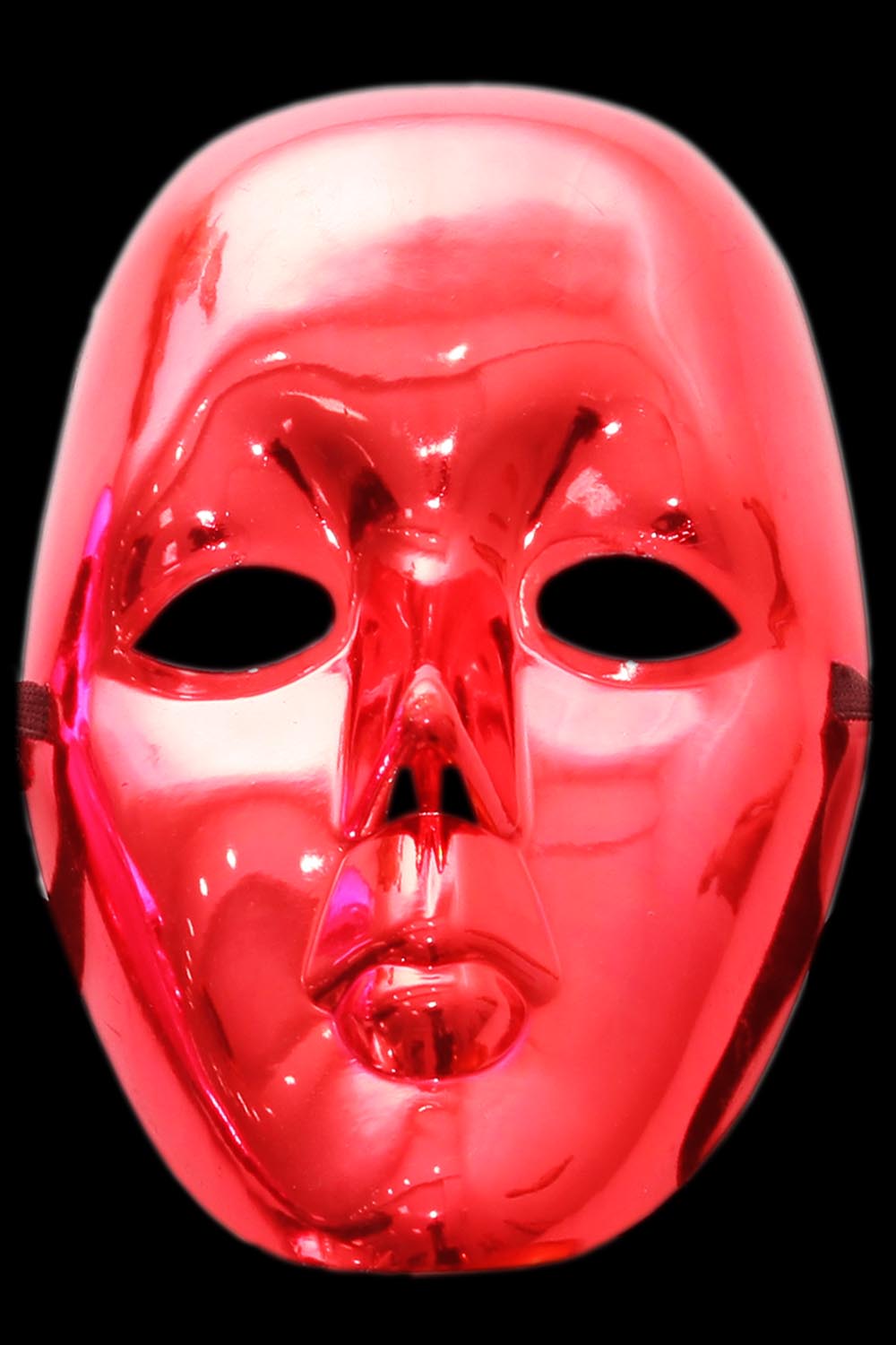 MASCHERA DOMINO ROSSO